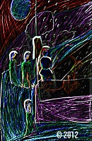 caged in this world drawing