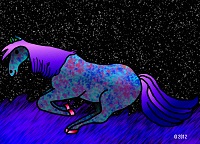 Colored Horse