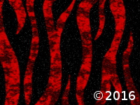 red zebra strips